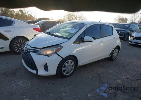 2016 Toyota Yaris L из США, поврежденный, VIN VNKKTUD35GA063750